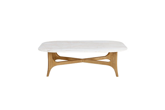 Marble Top Cocktail Table