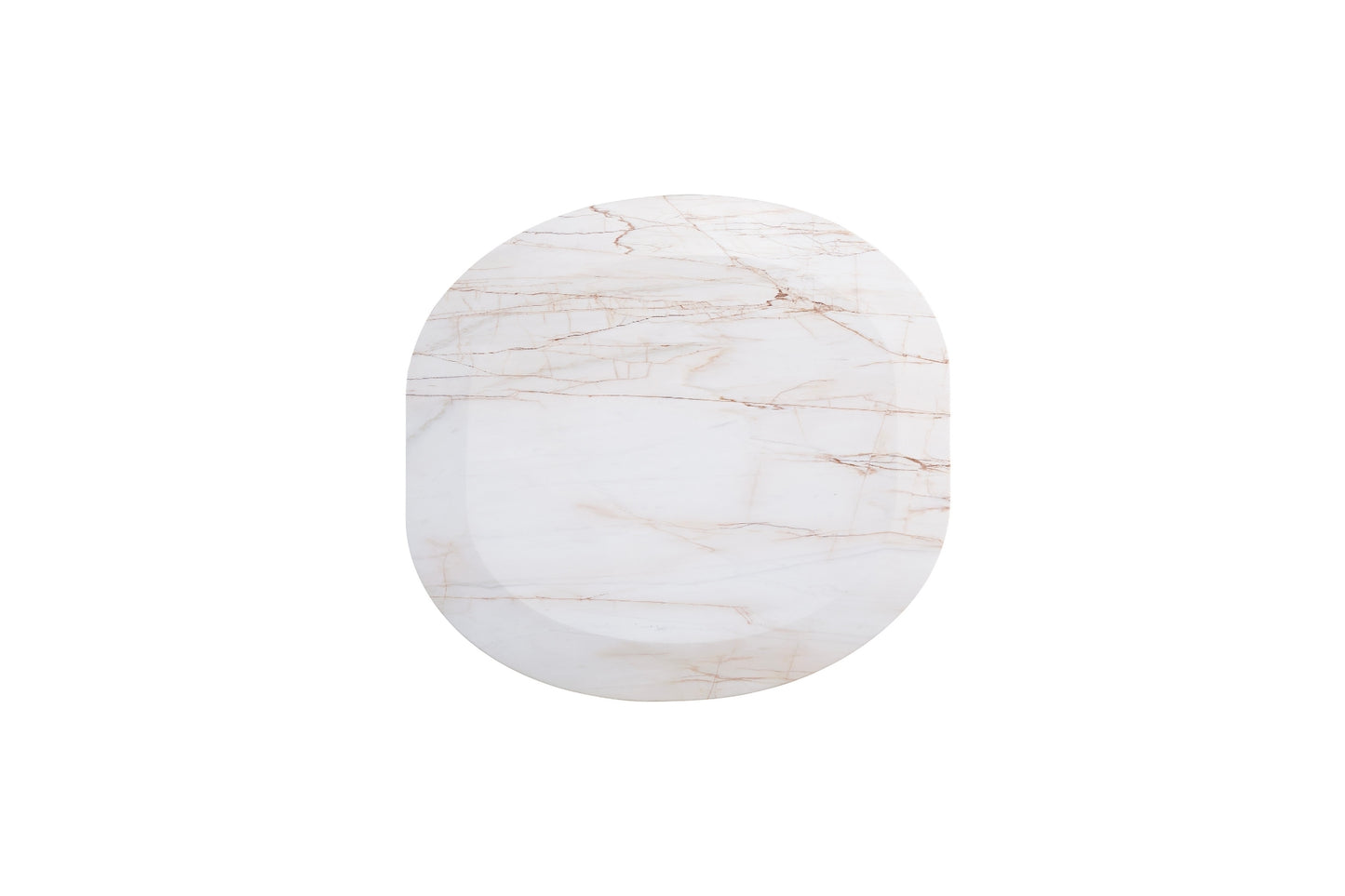 Marble-Top End Table