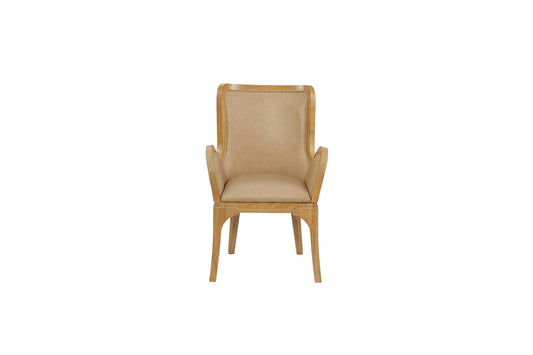 Leather Upholstered Arm Chair