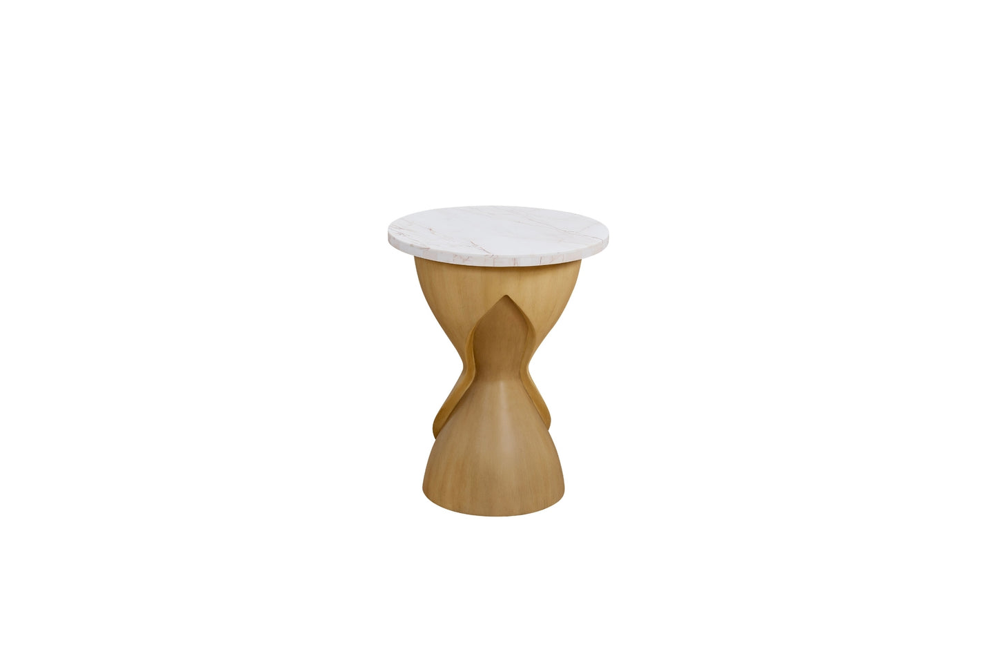 Marble-Top Pedestal Table