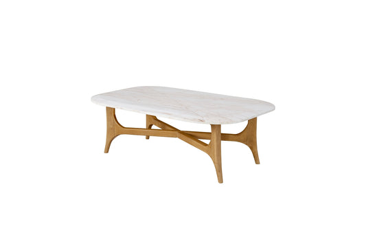 Marble Top Cocktail Table