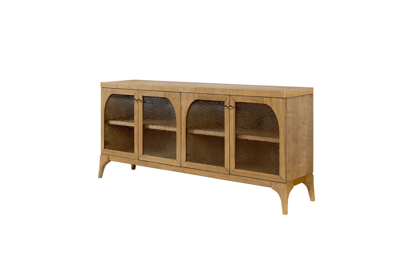 Glass Door Console