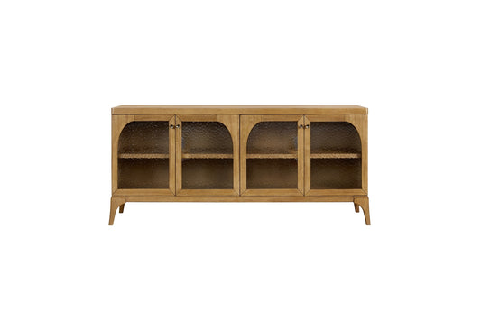 Glass Door Console
