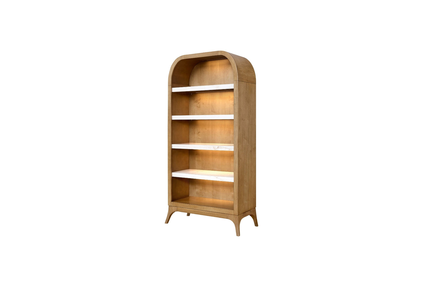 Marble Shelf Bookcase
