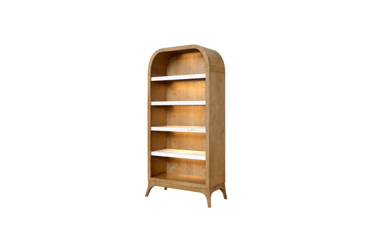Marble Shelf Bookcase